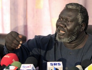 رئيس الحركة الشعبية لتحرير السودان مالك عقار - صورة ارشيفية لـ(رويترز)