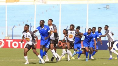 من مباراة الهلال ومازيمبي في الجوهرة الزرقاء