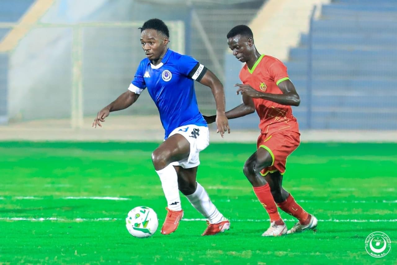 من مباراة الهلال والمريخ في الدوري الممتاز اليوم