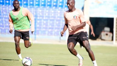 من تدريبات المنتخب السوداني