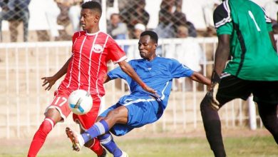 من مباراة الخرطوم الوطني وكوبر في إفتتاح الدوري السوداني