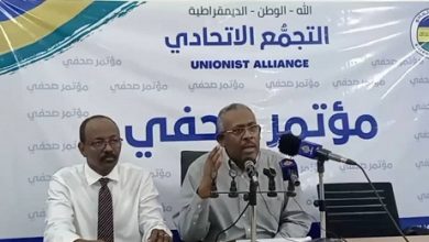 بابكر فيصل وجعفر حسن خلال مؤتمر صجفي - الاربعاء 24 اغسطس 2022