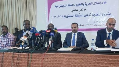 جعفر الميرغني رئيساً لتحالف الحرية والتغيير - الكتلة الديموقراطية