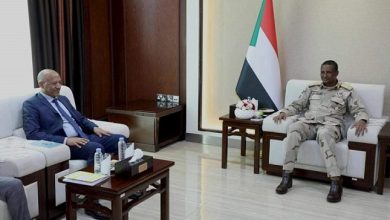 مدير المخابرات الاثيوبية خلال لقائه حميدتي - 20 نوفمبر 2022