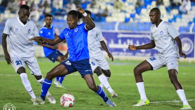 من مباراة الهلال وحي العرب