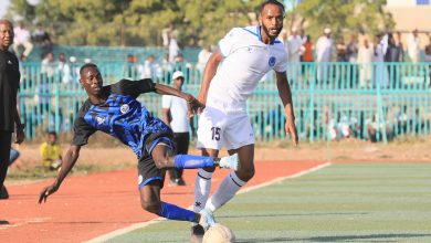صلاح عادل في مباراة الهلال والشرطة
