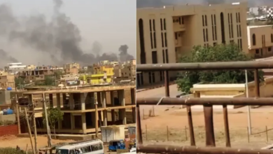 صور لمواجهات الجيش والدعم السريع