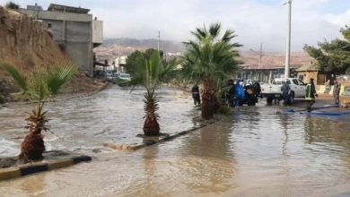 آثار الأمطار والسيول على المنازل في شمال دارفور بالسودان