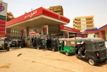 محطة وقود في الخرطوم