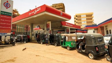 محطة وقود في الخرطوم