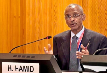 مندوب السودان لدى مجلس حقوق الانسان بجنيف السفير حسن حامد - صورة لـ"سونا"