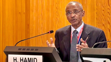 مندوب السودان لدى مجلس حقوق الانسان بجنيف السفير حسن حامد - صورة لـ"سونا"