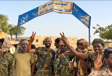 عناصر من الجيش في حمرة الوز بشمال كردفان