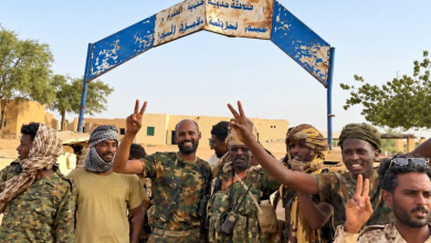 عناصر من الجيش في حمرة الوز بشمال كردفان