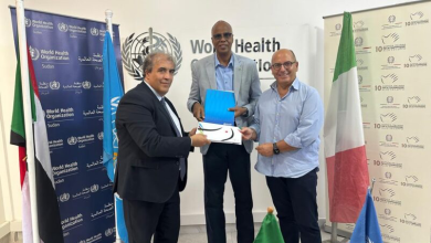 منظمة الصحة العالمية تتلقى دعماً إيطالياً لتعزيز الخدمات الصحية والتطعيمات في السودان.
