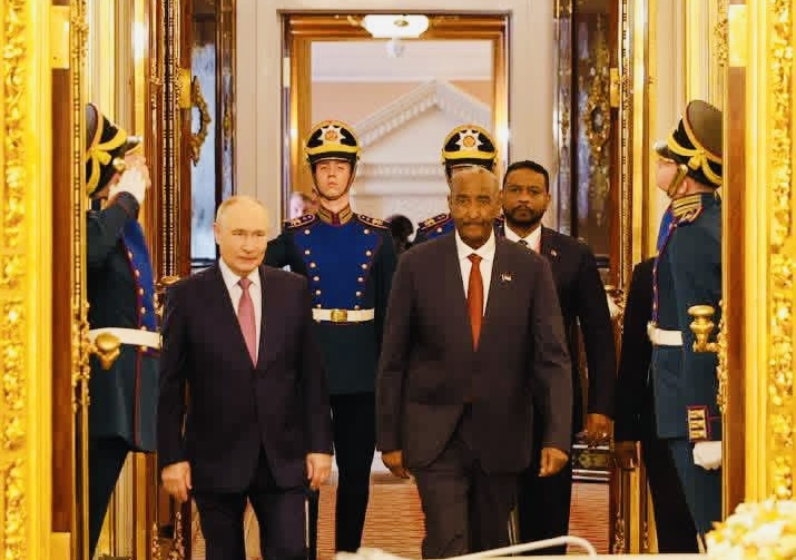 البرهان و بوتين