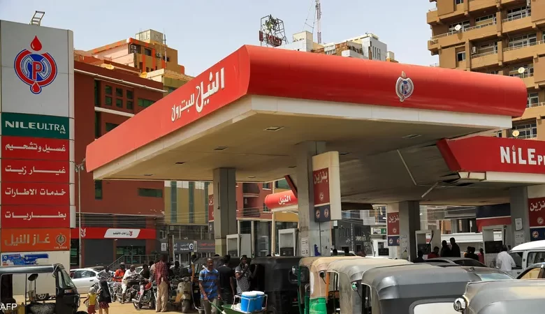 محطة وقود في العاصمة الخرطوم