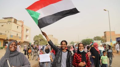 أحد المواكب الرافضة للحكم العسكري في السودان