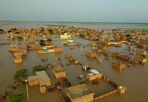 المياه حاصرت عشرات المناطق بمحلية المناقل وسط السودان