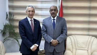 السفير التركي في الخرطوم إسماعيل جوبان أوغلو يلتقي مع وزير الخارجية السوداني، علي الصادق