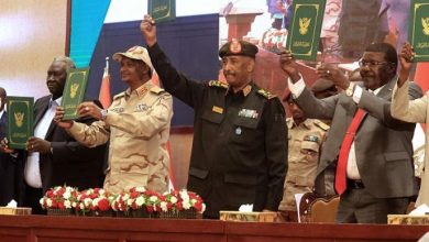 توقيع الاتفاق الإطاري في السودان، 5 ديسمبر 2022 (أشرف الشاذلي - فرانس برس)