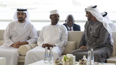 رئيس الإمارات يبحث مع الرئيس الانتقالي لتشاد العلاقات الثنائية
