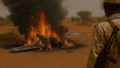 إسقاط مسيّرة